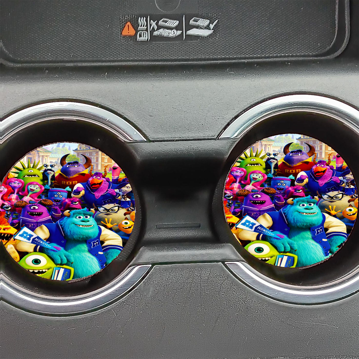 Monsters University Car Coasters