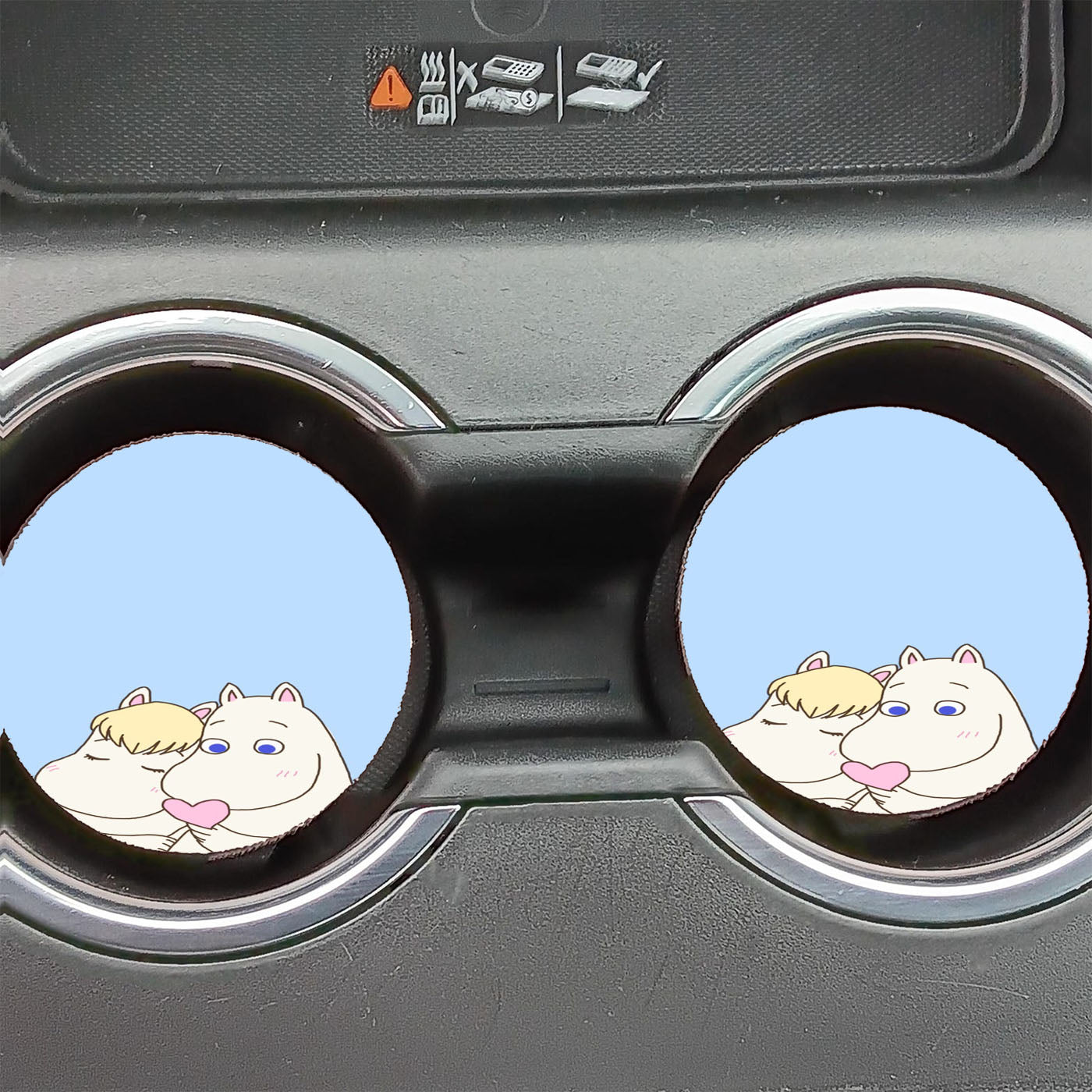Moomin Comic Car Coasters