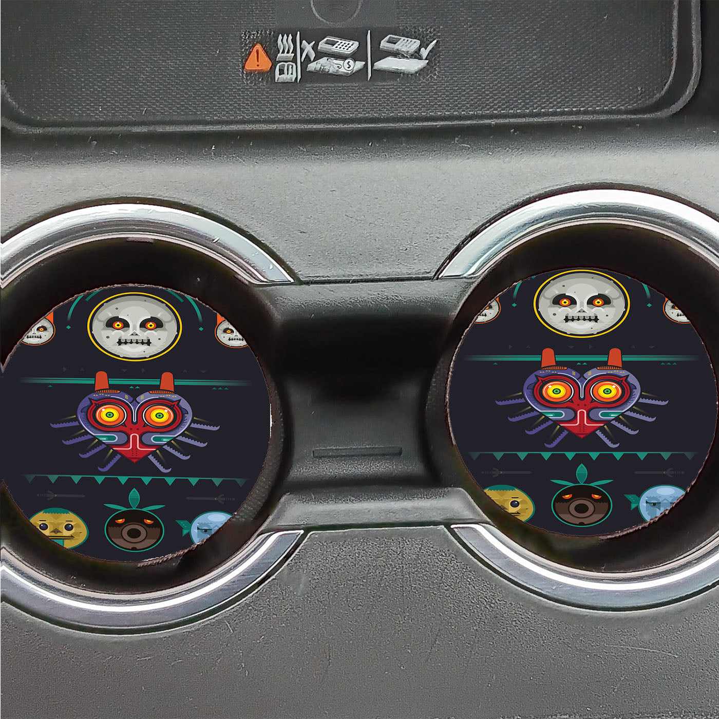 Moon The Legend Of Zelda Majora Car Coasters