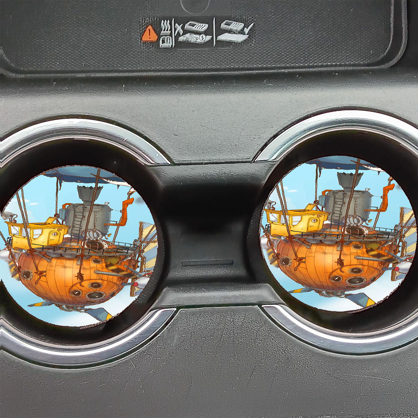 Mortal Engines Hot Air Balloon Car Coasters