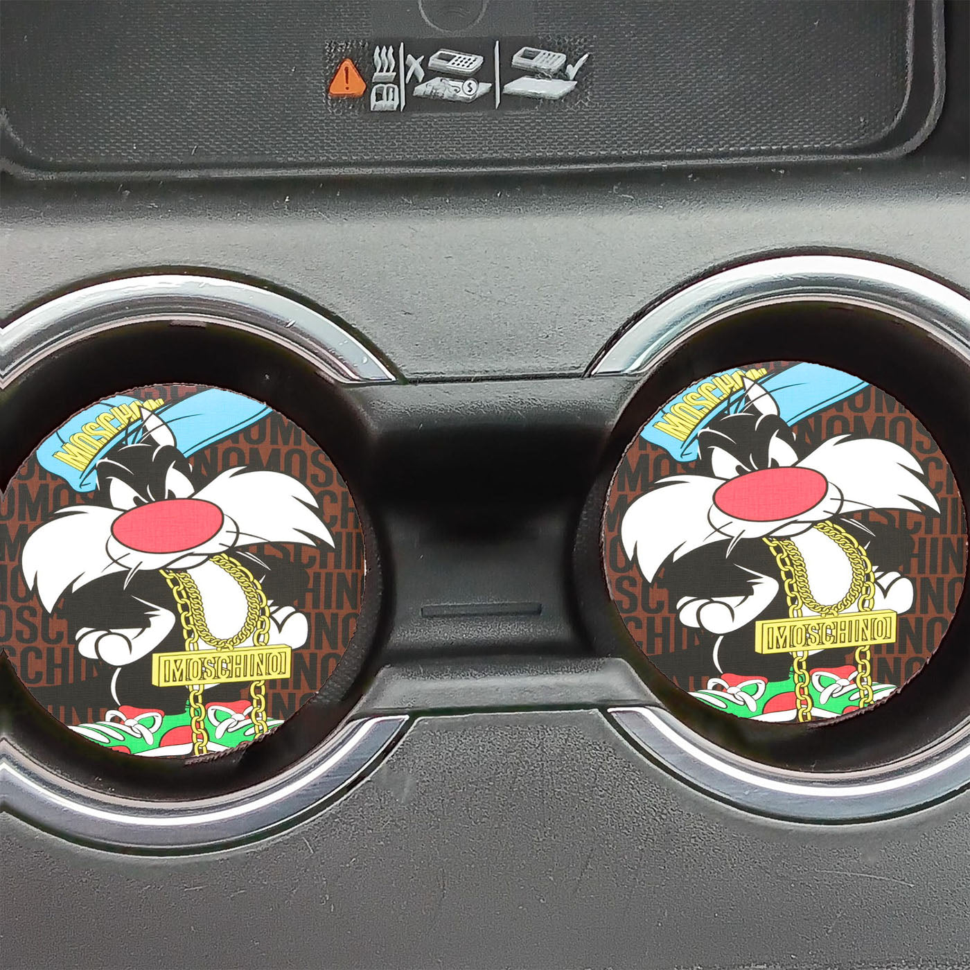 Moschino Looney Tunes Baby Sylve Car Coasters