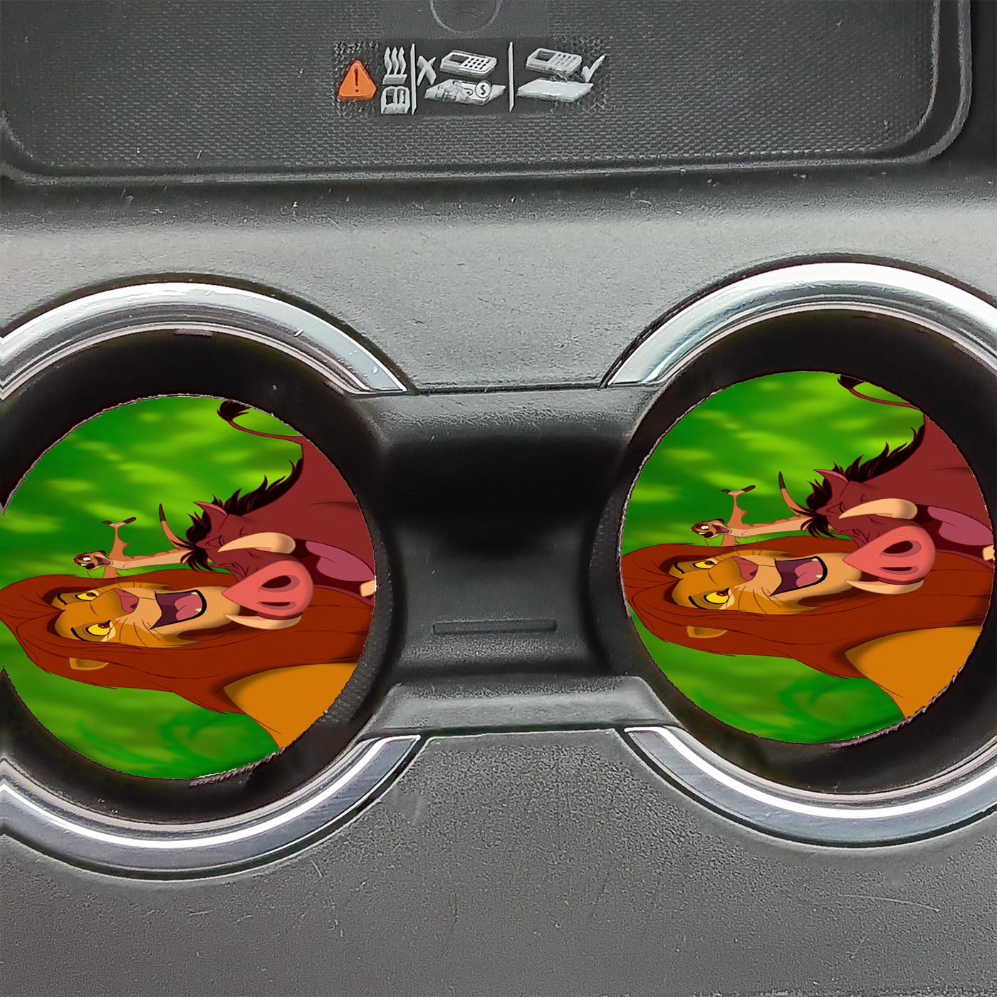 Mufasa And Friends The Lion King Car Coasters