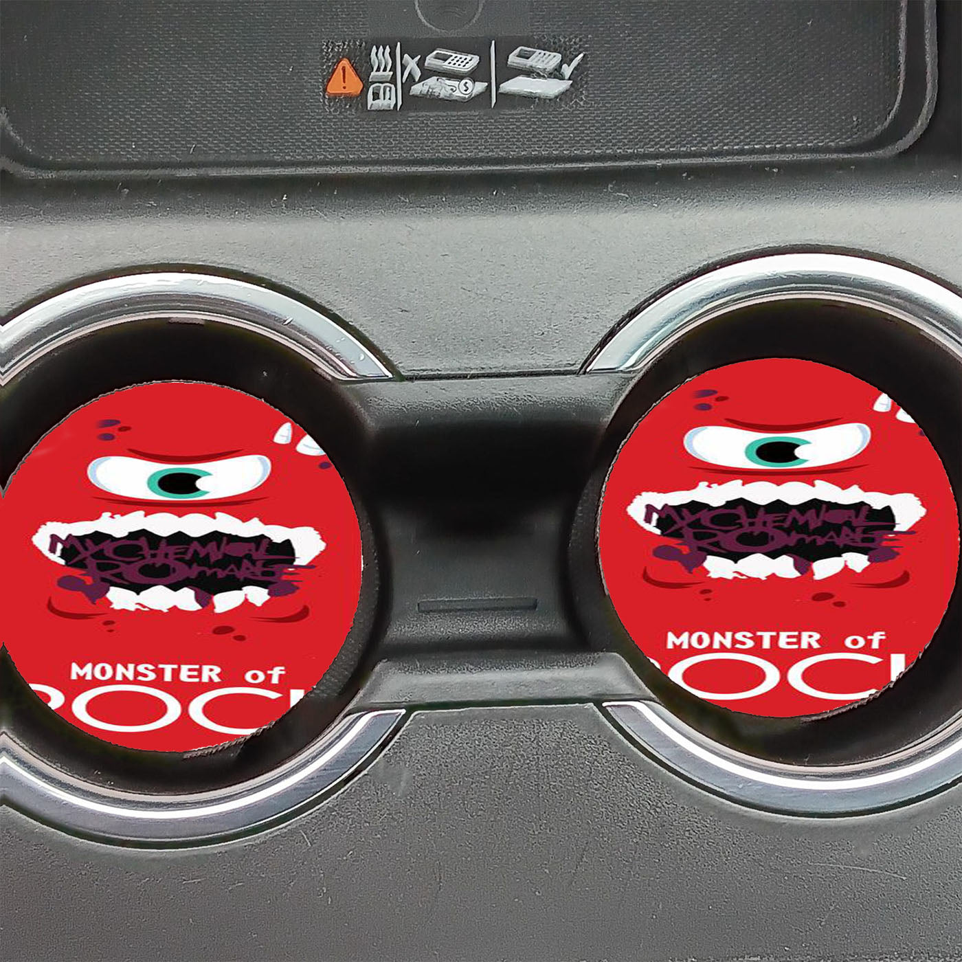 My Chemical Romance Monster Car Coasters
