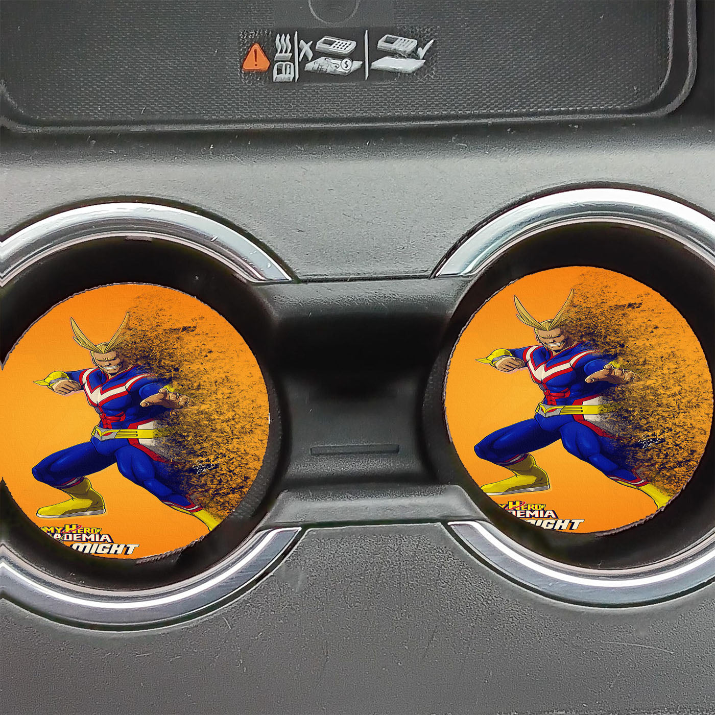 My Hero Academia All Might Car Coasters