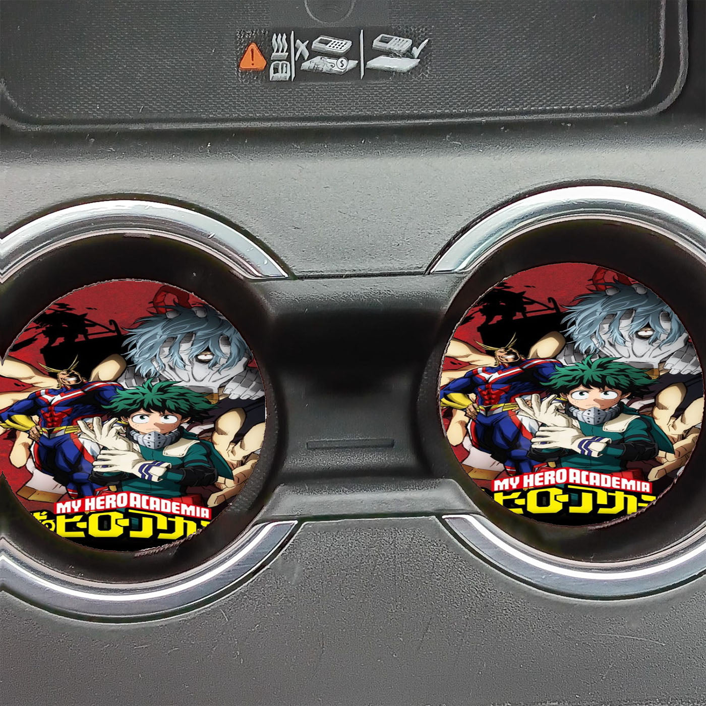 My Hero Academia Anime Cover Car Coasters