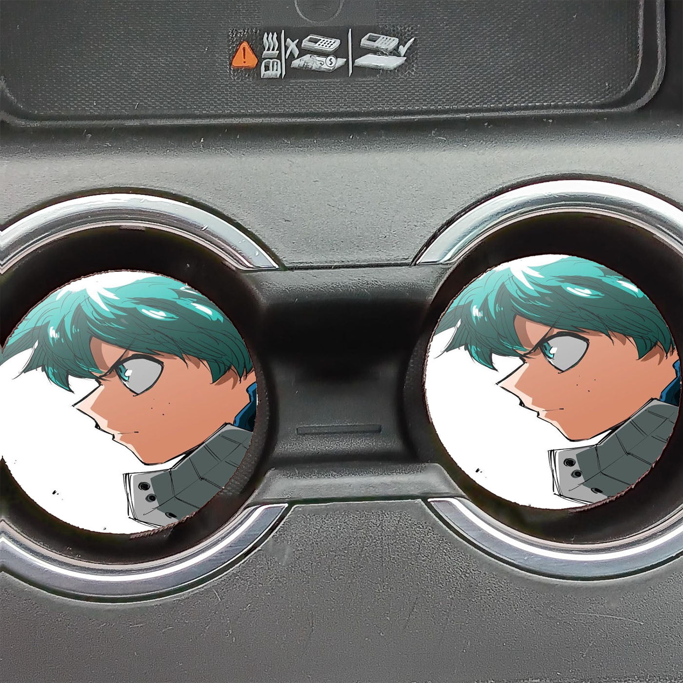 My Hero Academia Deku Car Coasters