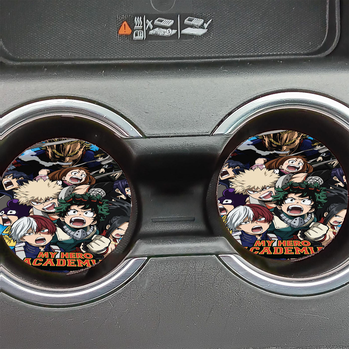 My Hero Academia Full Fight Car Coasters
