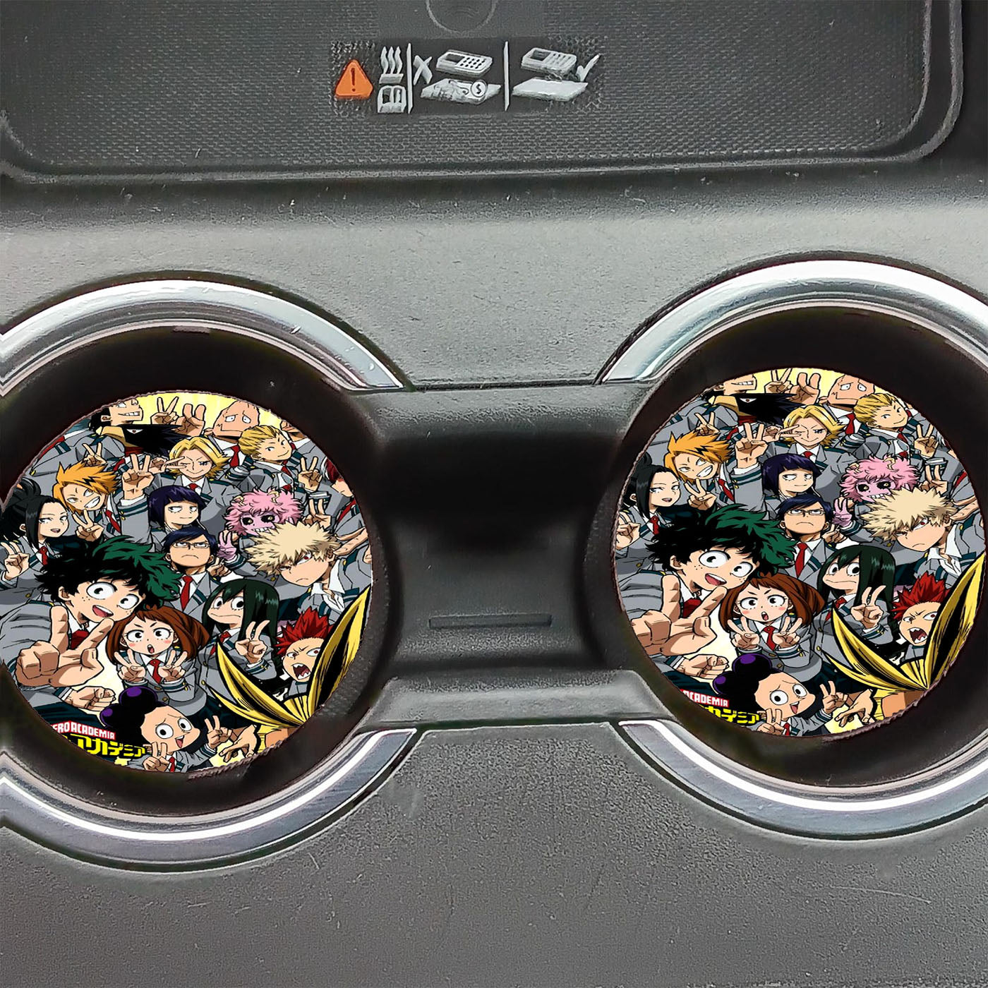 My Hero Academia Season Car Coasters