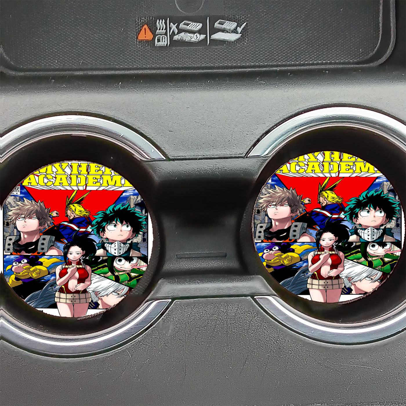 My Hero Academia Vol 8 Car Coasters