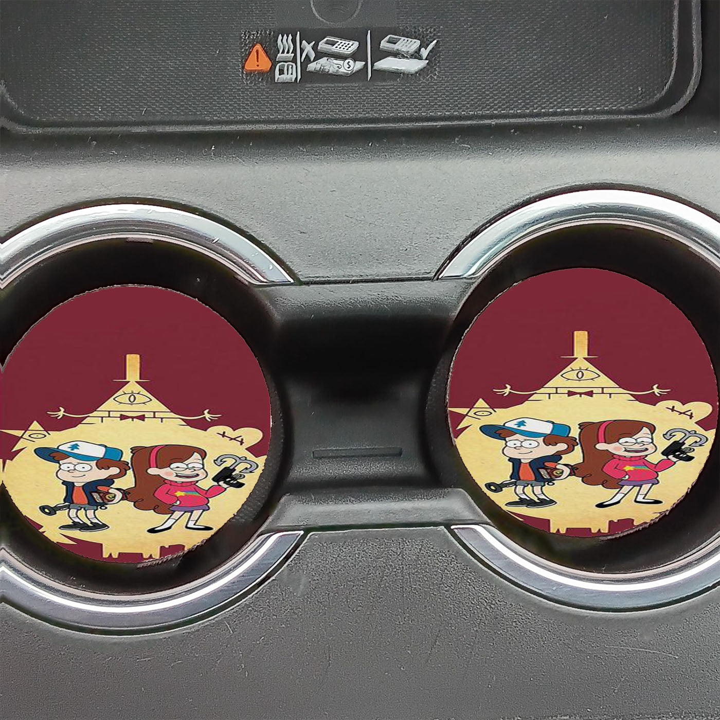 Mystery Twins Steven Universe Car Coasters