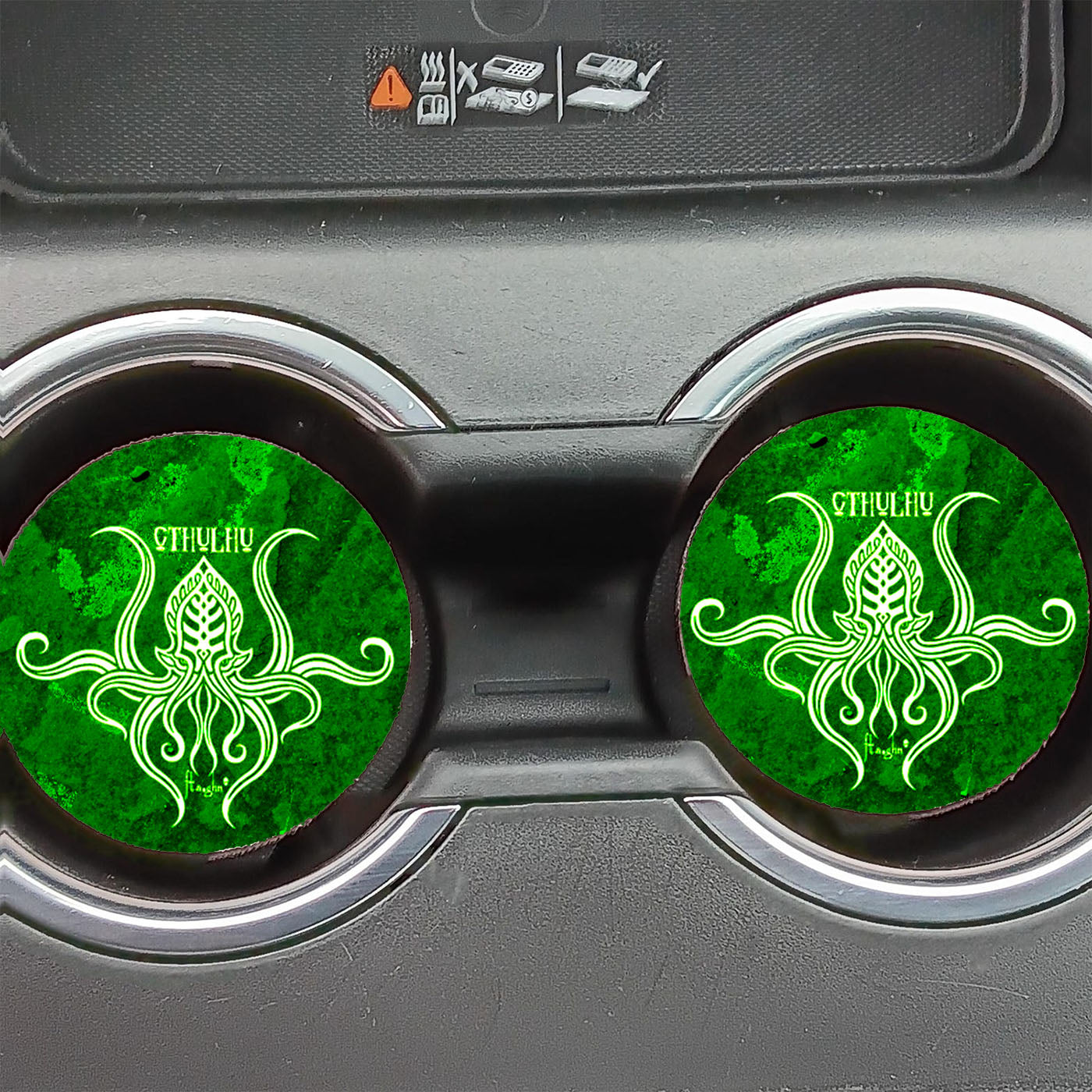 Mythology Sea Monster Cthulhu Car Coasters
