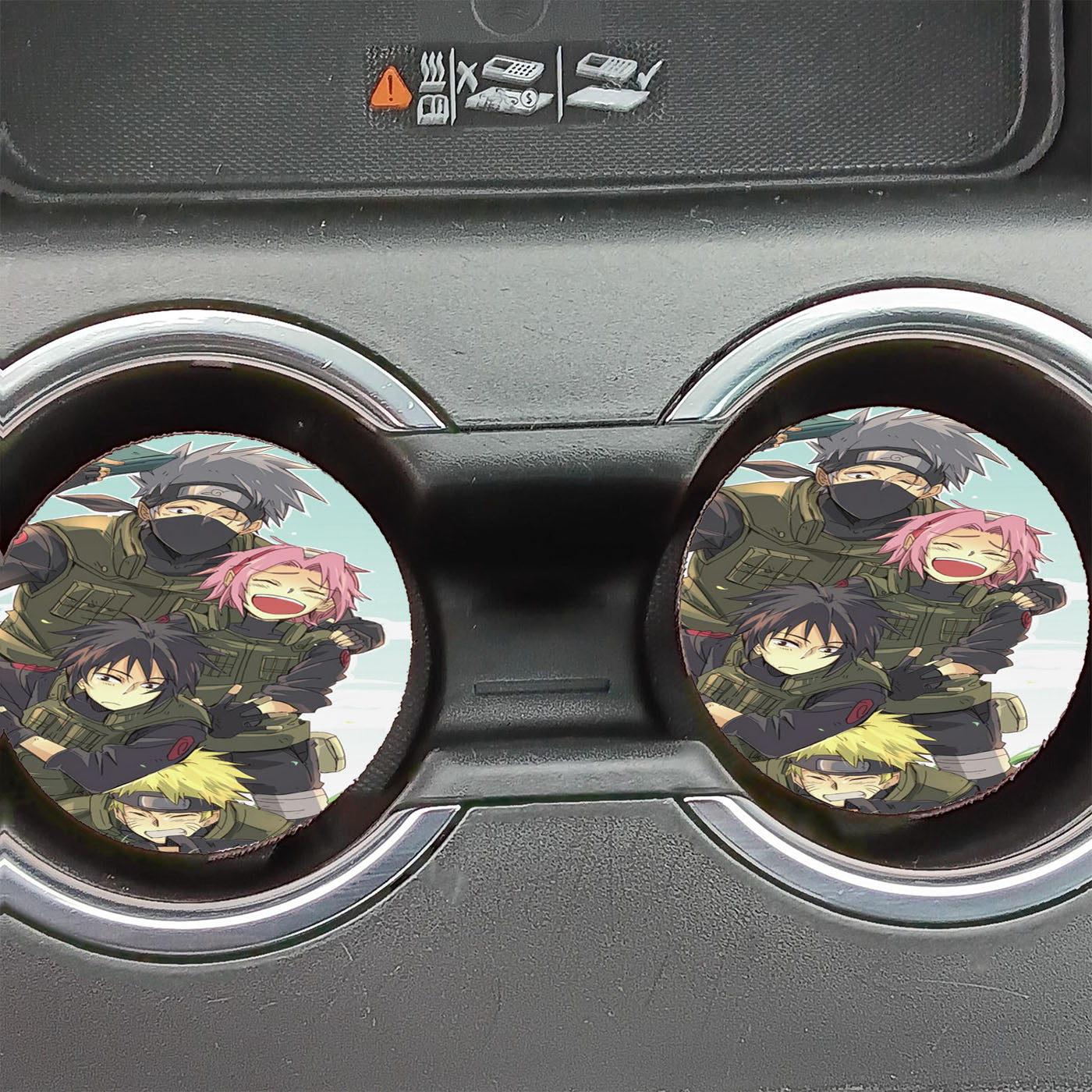Naruto Car Coasters