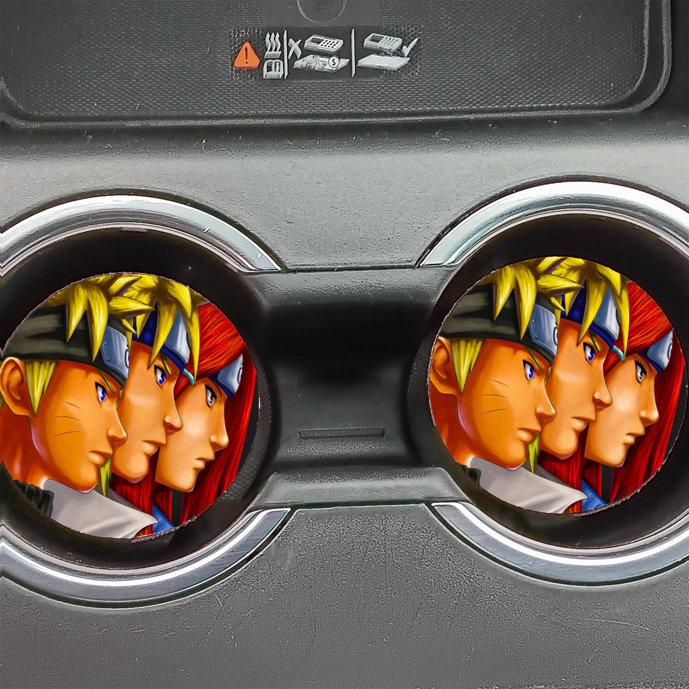Naruto Big Family Car Coasters
