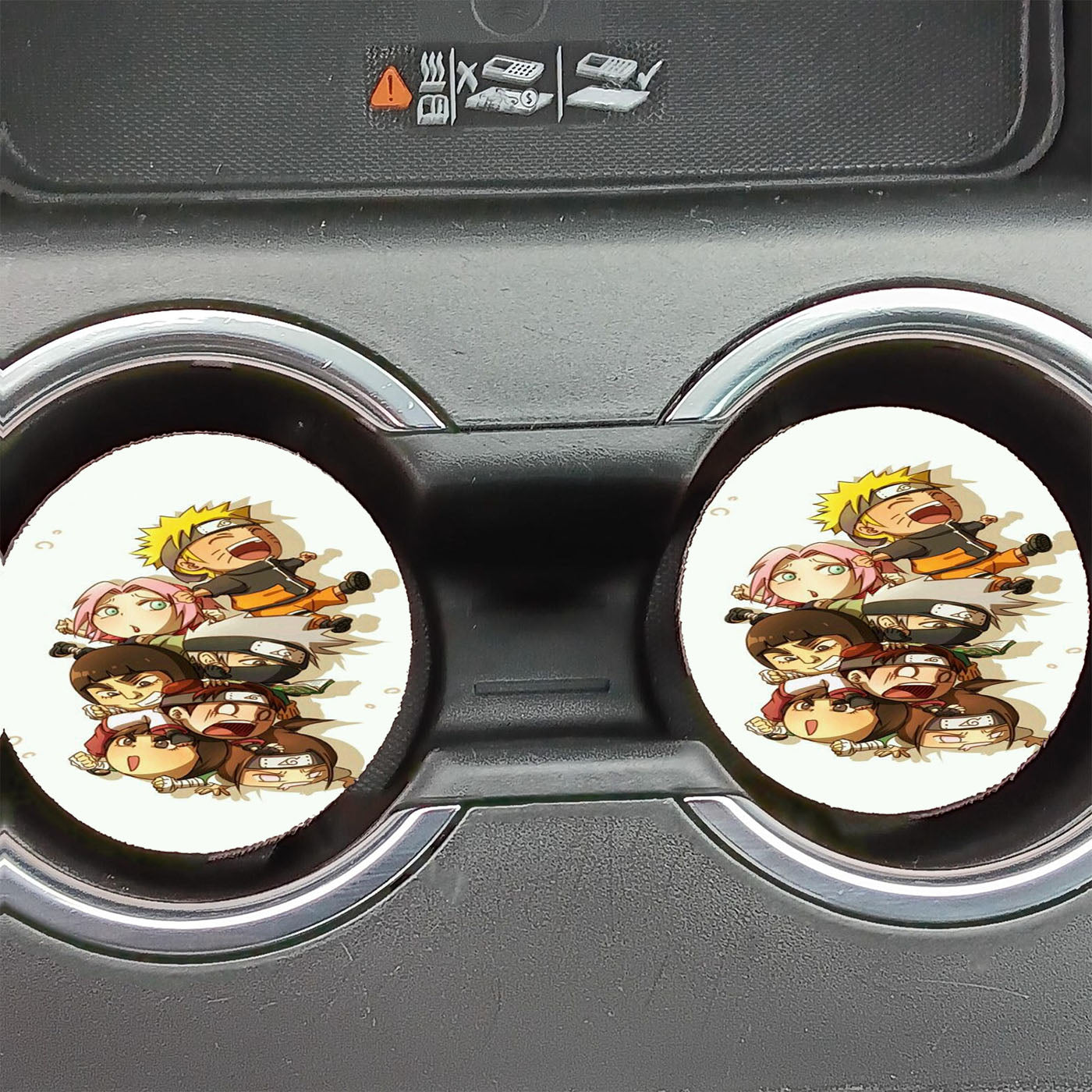 Naruto Cartoon Car Coasters