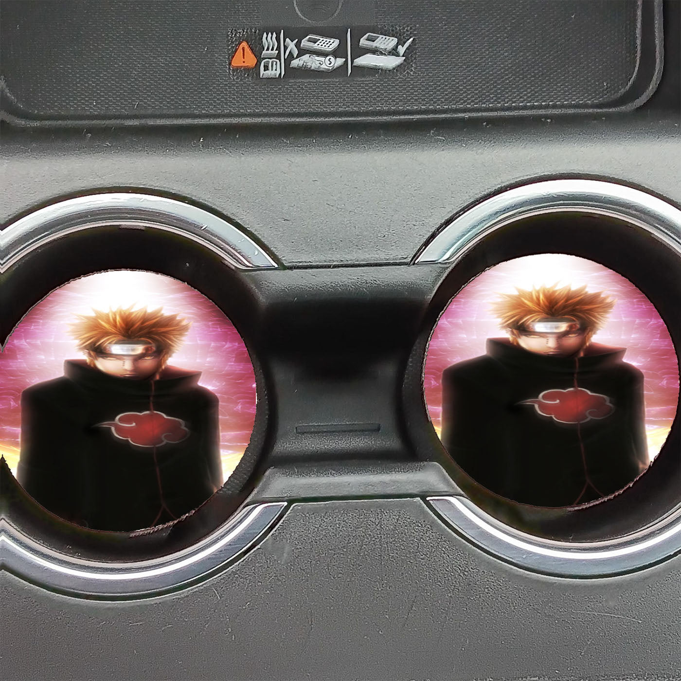 Naruto Cartoon Pain Car Coasters
