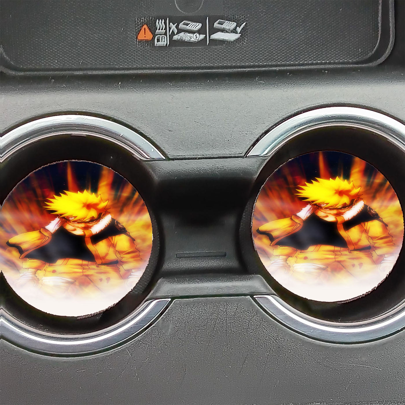 Naruto Cartoon Tobi Car Coasters