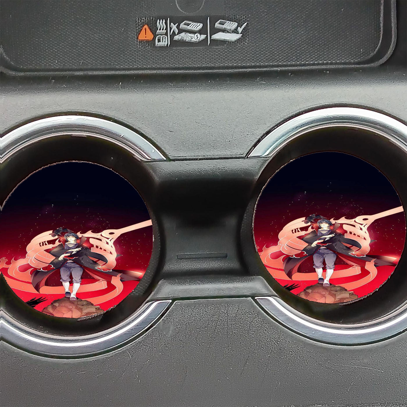 Naruto Itachi Susanoo Car Coasters