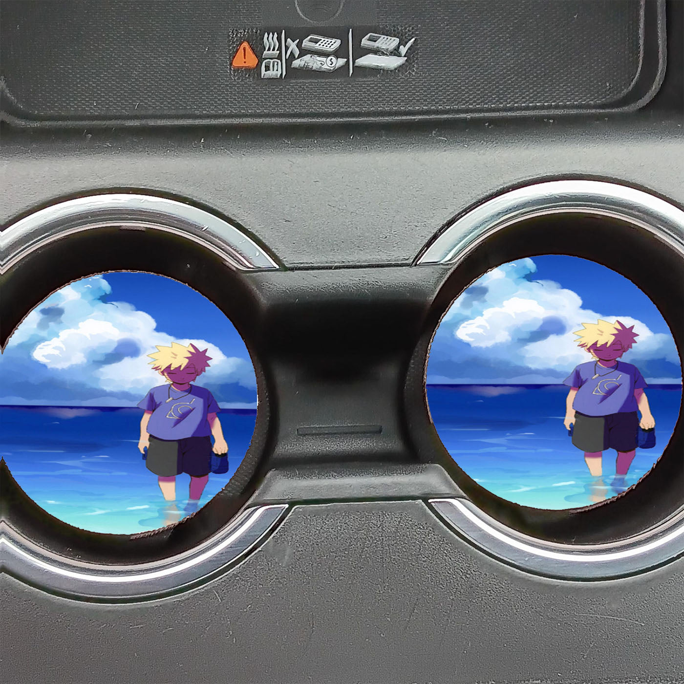 Naruto Kids Car Coasters