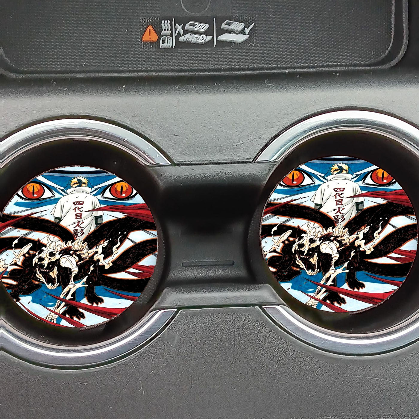Naruto Minato Kurama Car Coasters