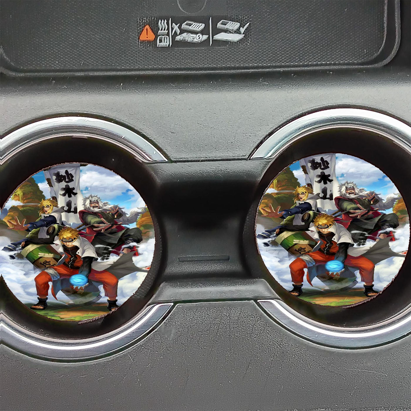 Naruto Minato X Jiraiya Car Coasters