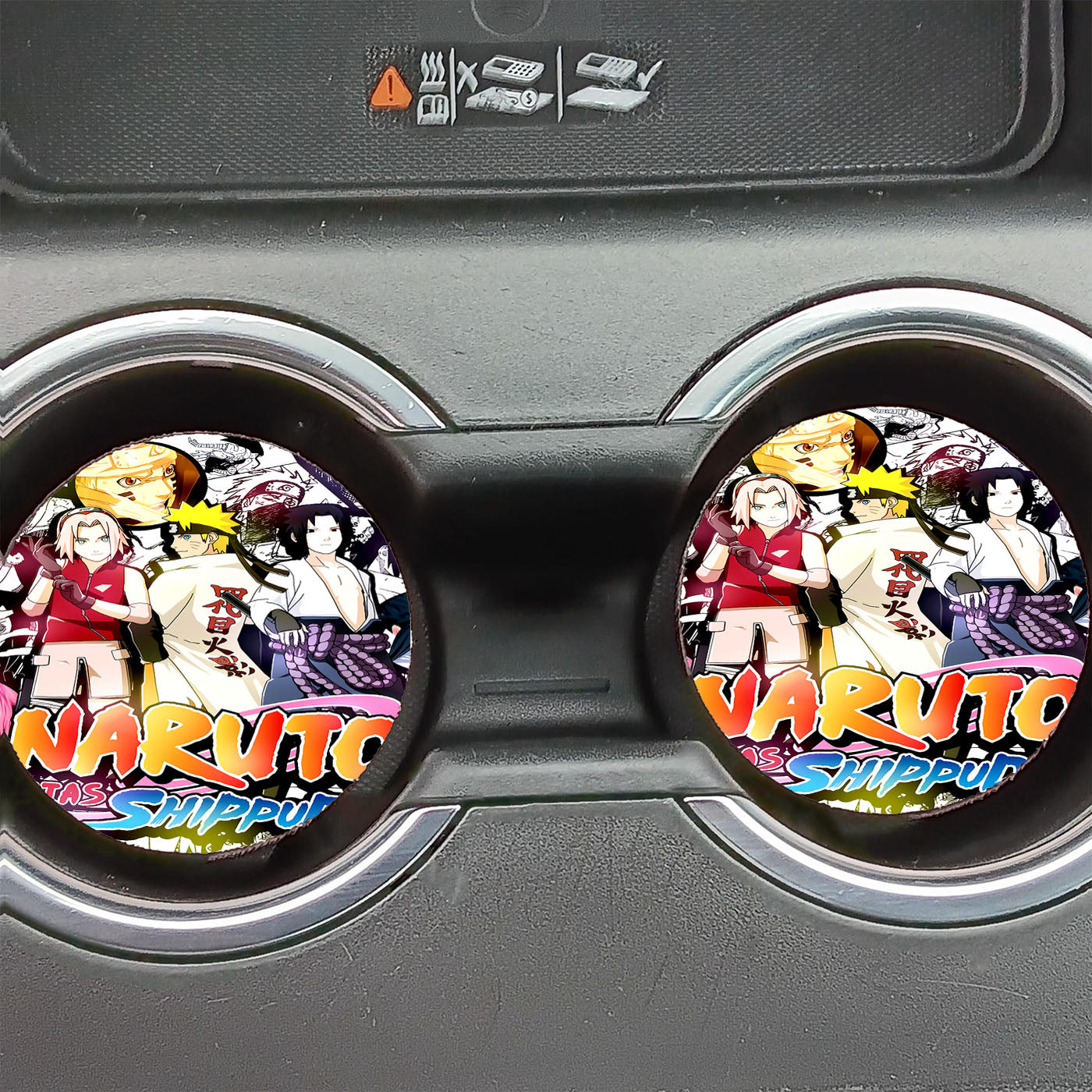 Naruto Shippuden Car Coasters