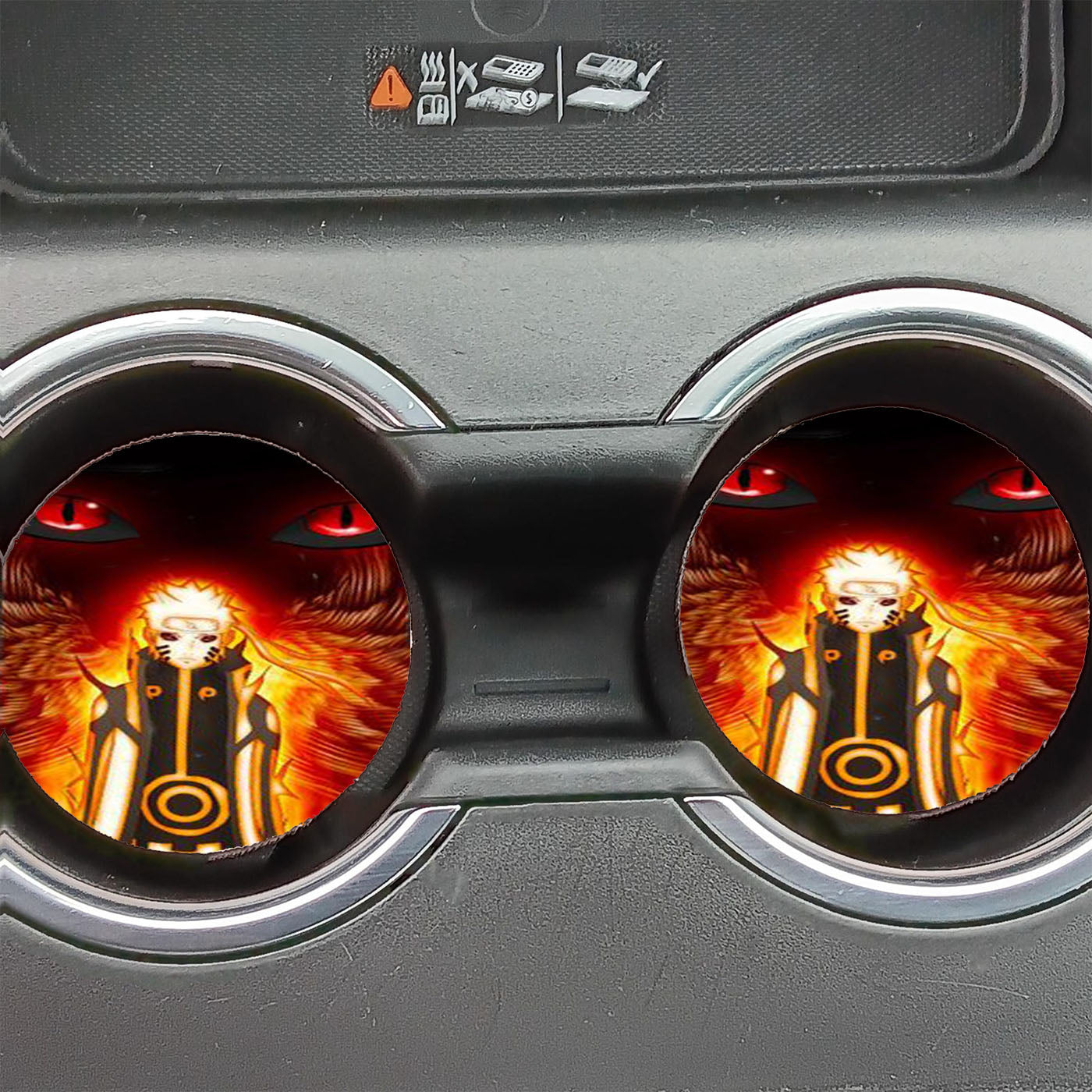 Naruto Shippuden Jinchuuriki Kyuubi Car Coasters