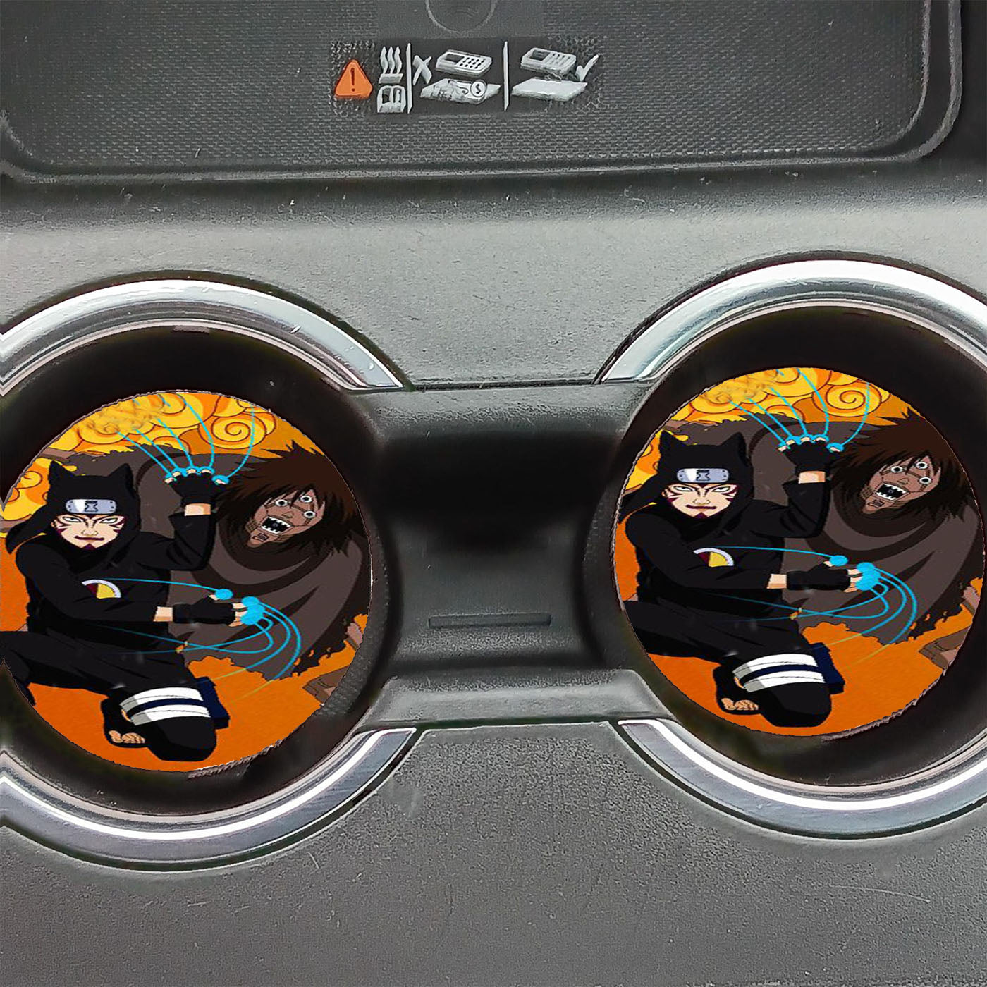 Naruto Shippuden Kankuro Car Coasters