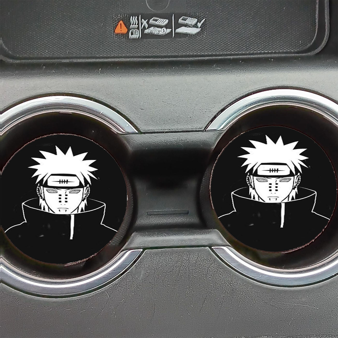 Naruto Shippuden Pain Tendo Car Coasters