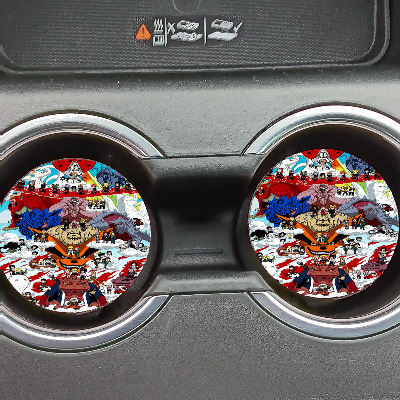 Naruto Shippuden Posters Car Coasters