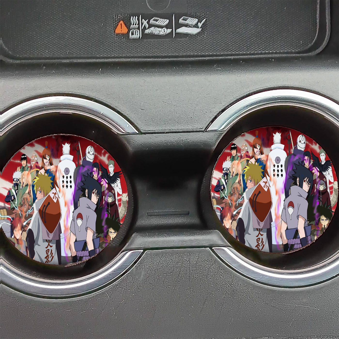 Naruto Shippuden War Car Coasters