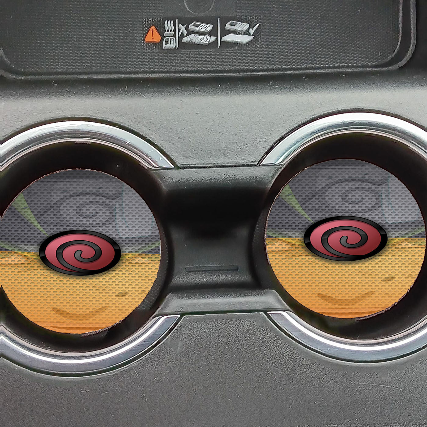Naruto Uzumaki 2 Car Coasters