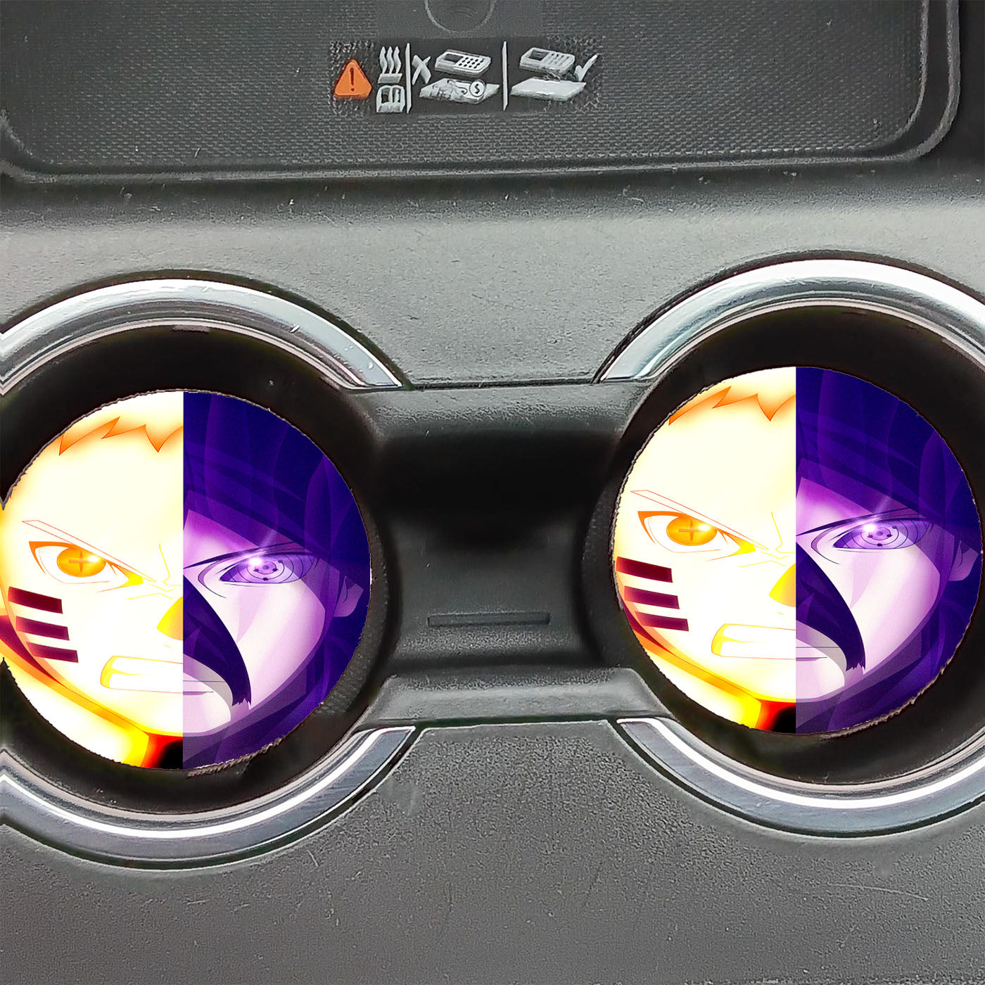 Naruto X Uchiha Sasuke Car Coasters