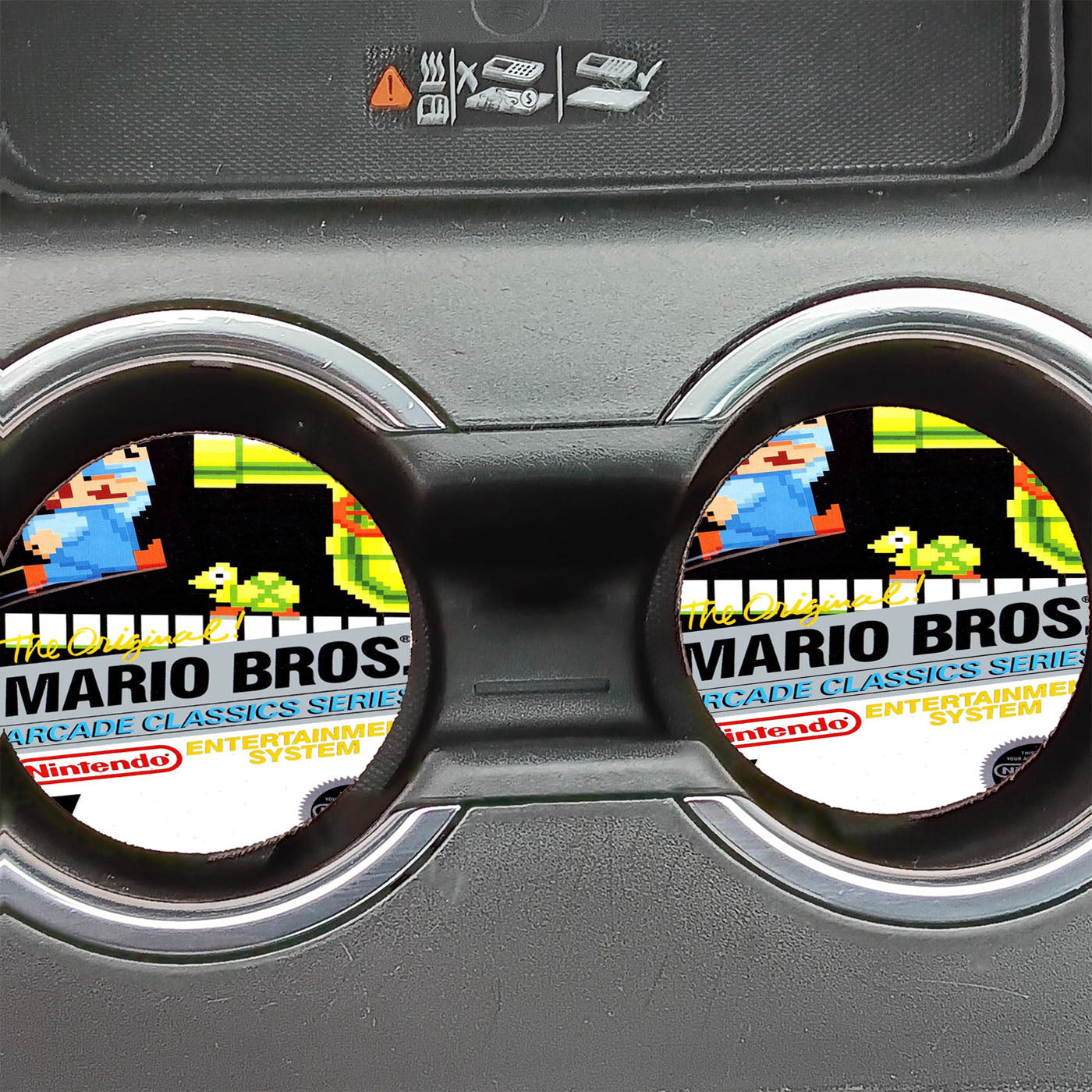 Nes The Original Mario Brothers Car Coasters