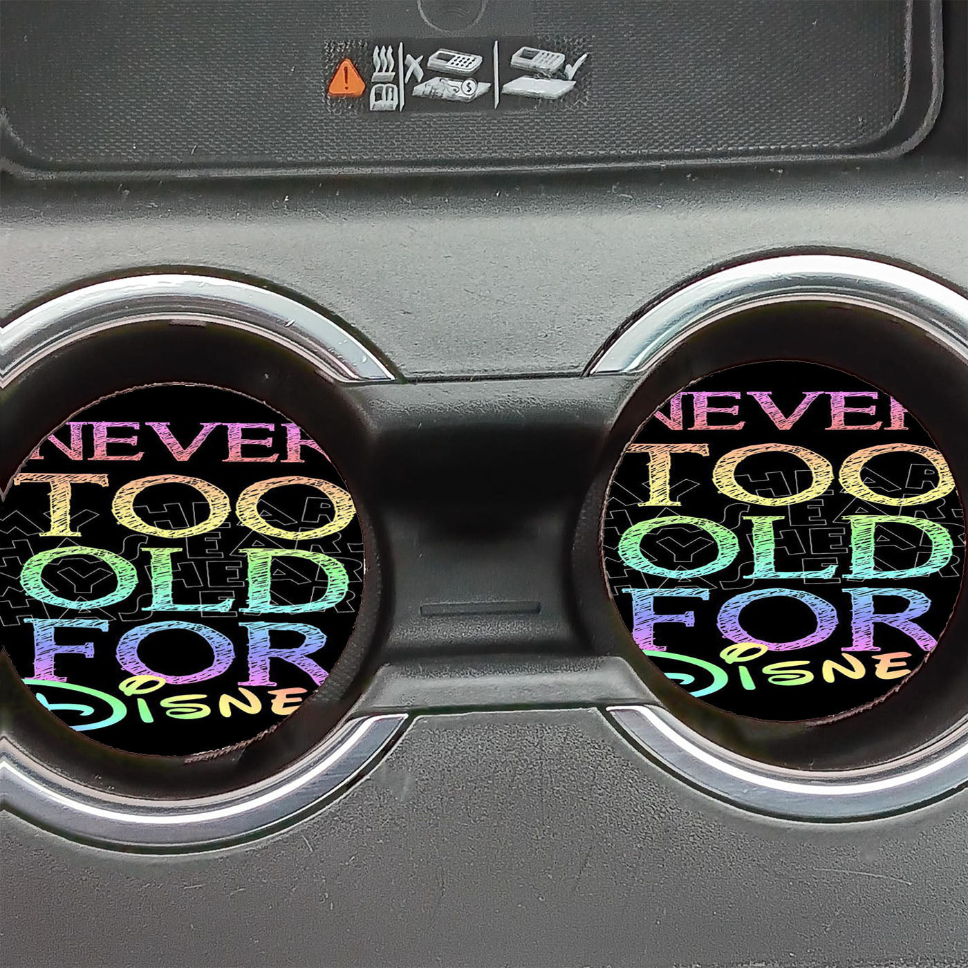 Never Too Old For Disney Car Coasters