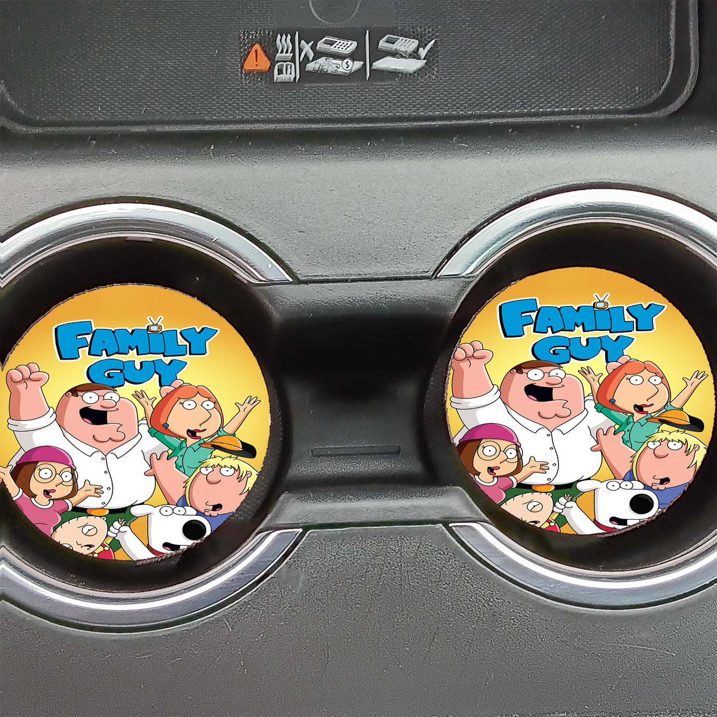 New Seasons Family Guy Poster Car Coasters