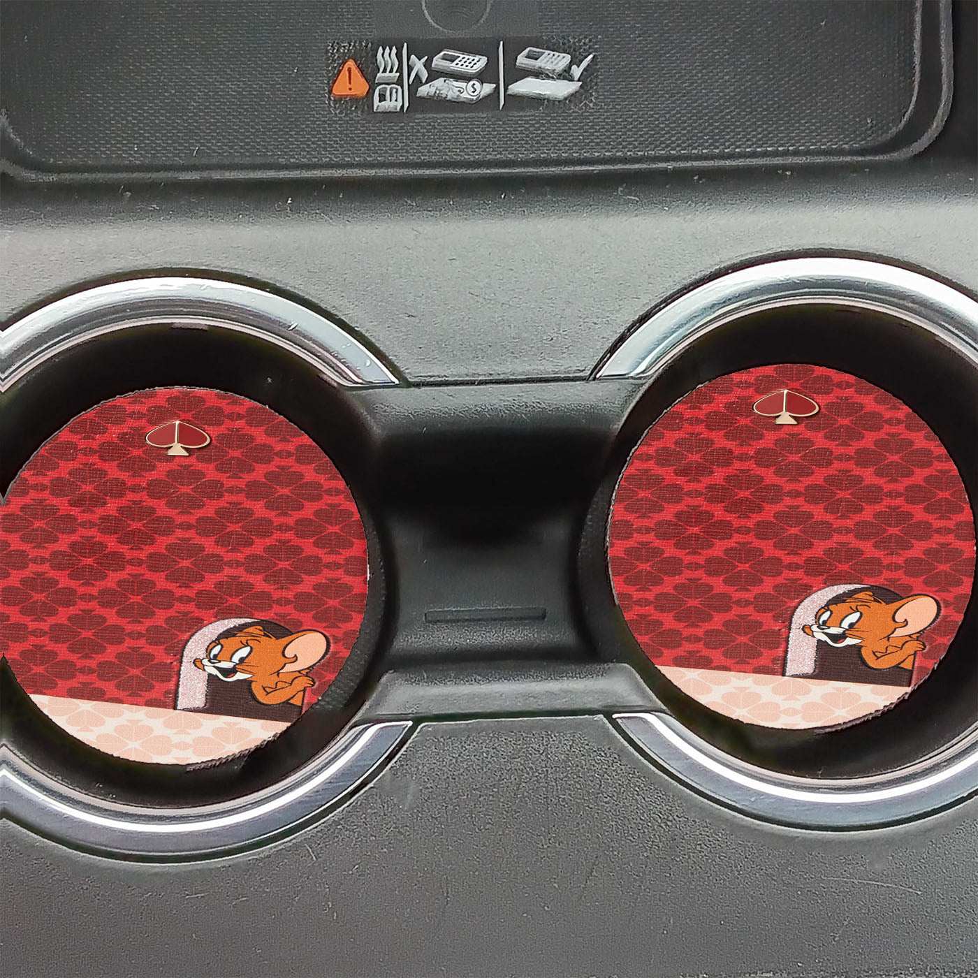 New York Kate Spade X Tom And Jerry Car Coasters