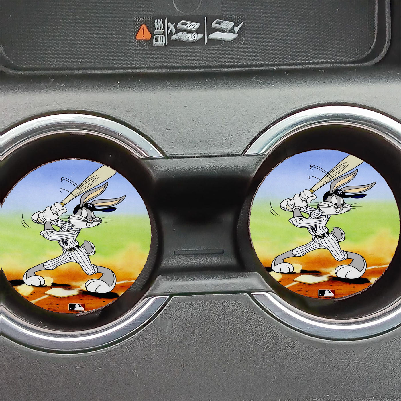 New York Yankees Bugs Bunny Car Coasters