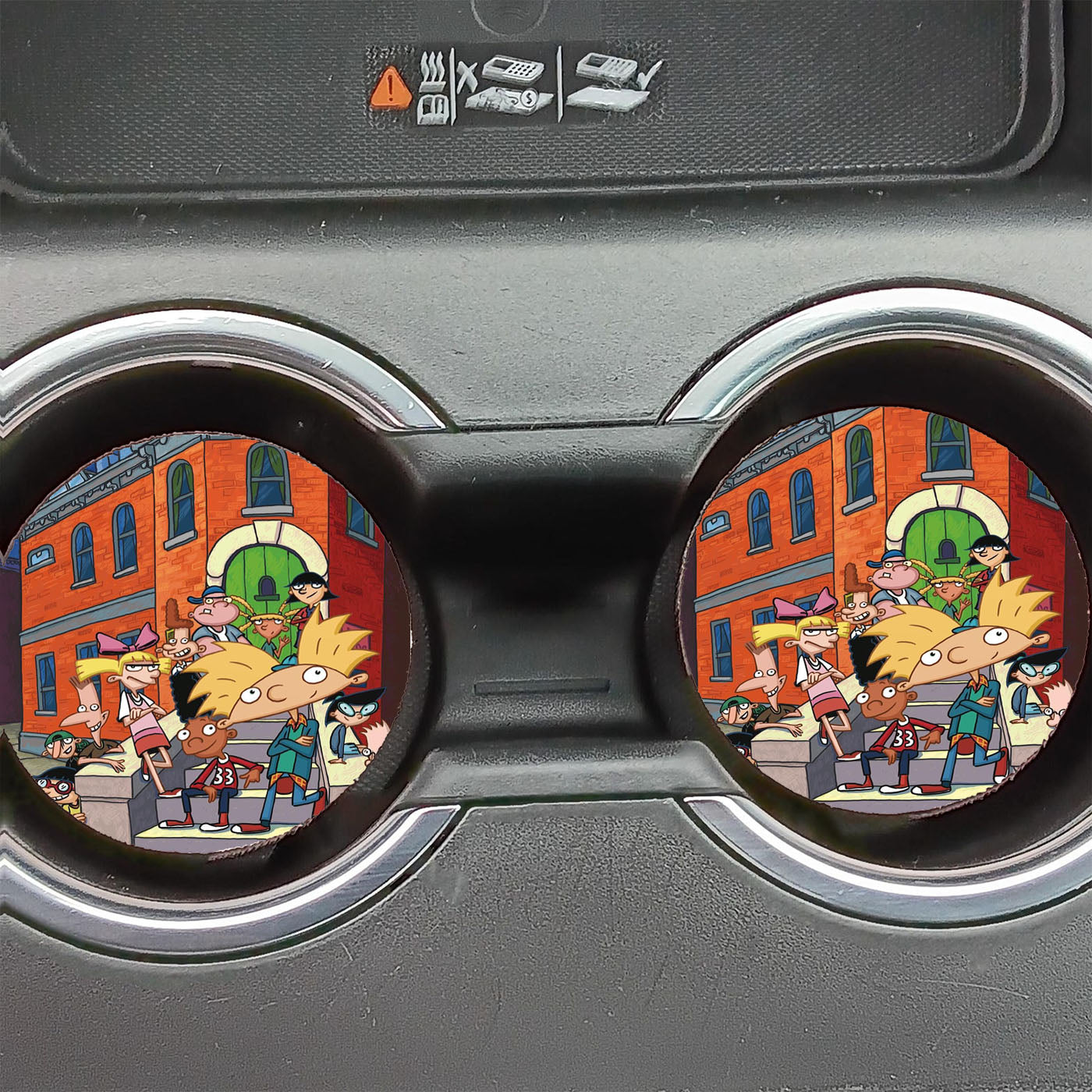 Nickelodeon Arnold And Friends Car Coasters