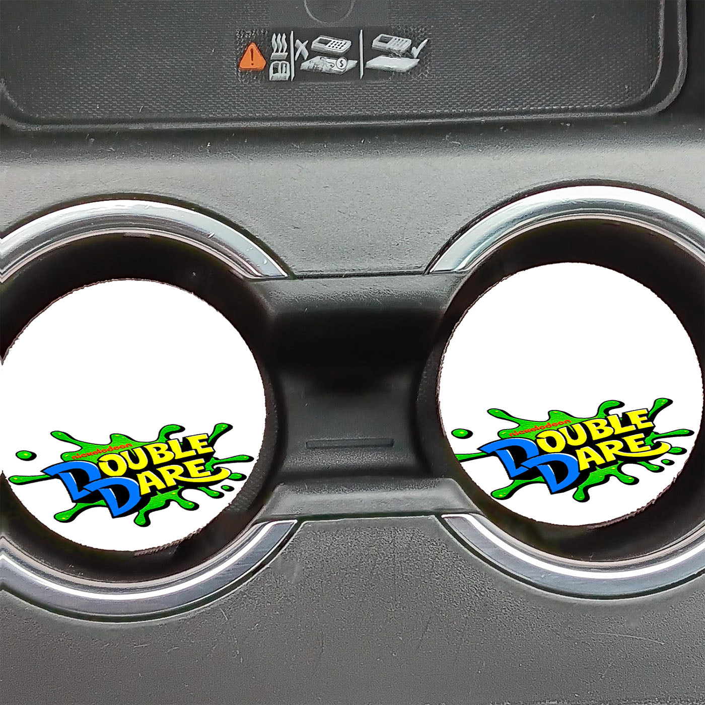 Nickelodeon Double Dare Slime Car Coasters