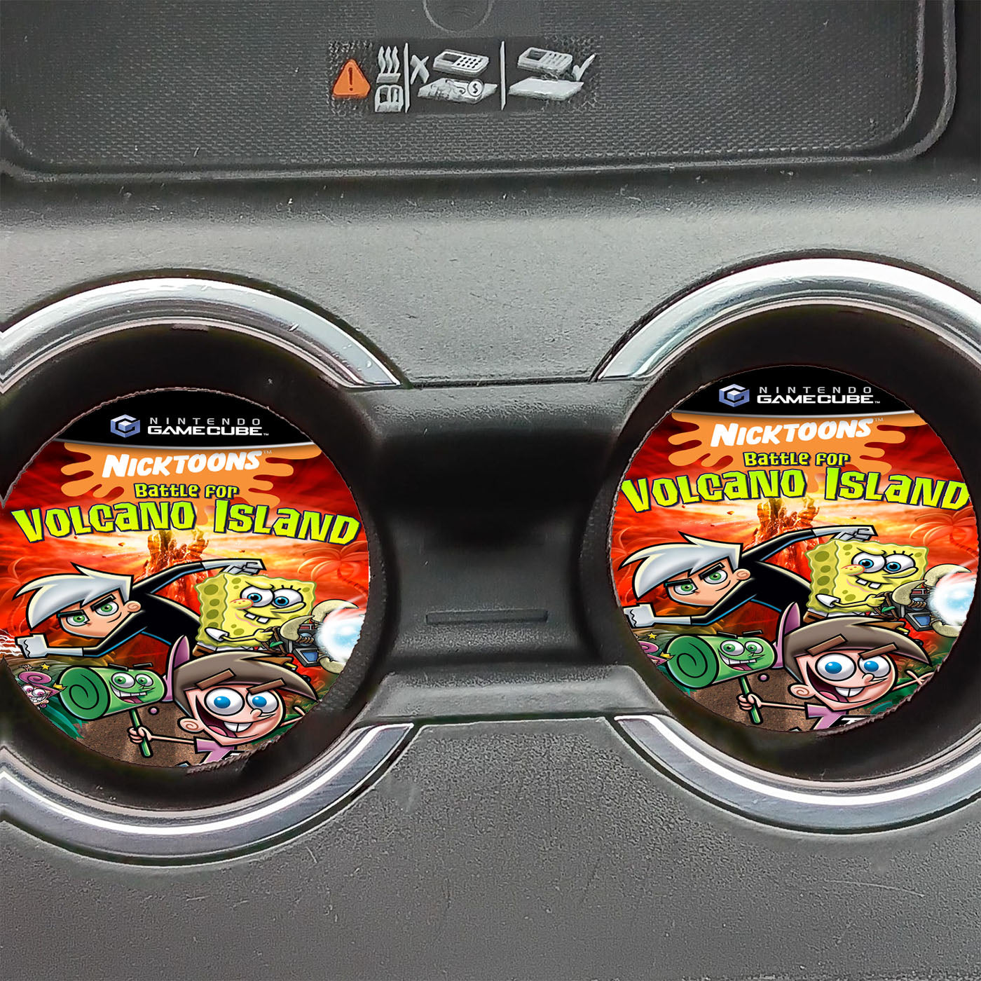 Nickelodeon Game Battle For Volcano Island Car Coasters