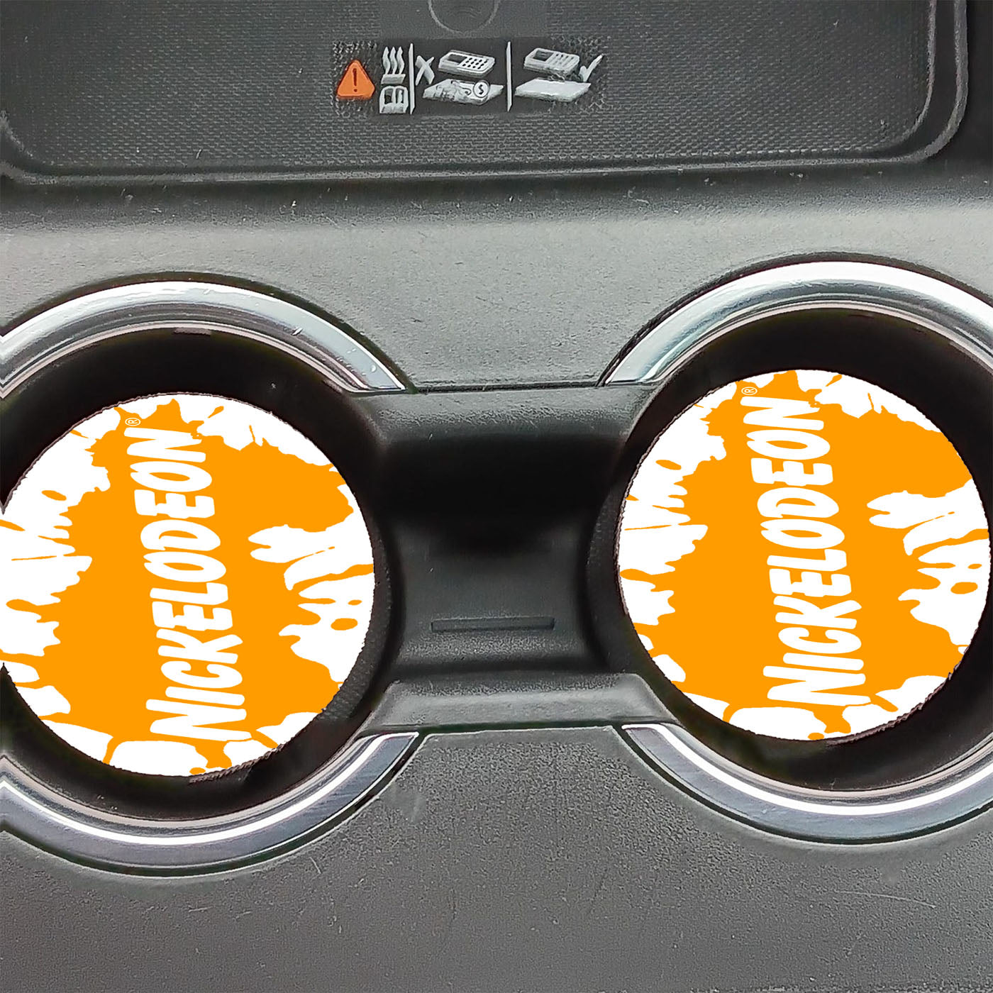 Nickelodeon Logo Car Coasters