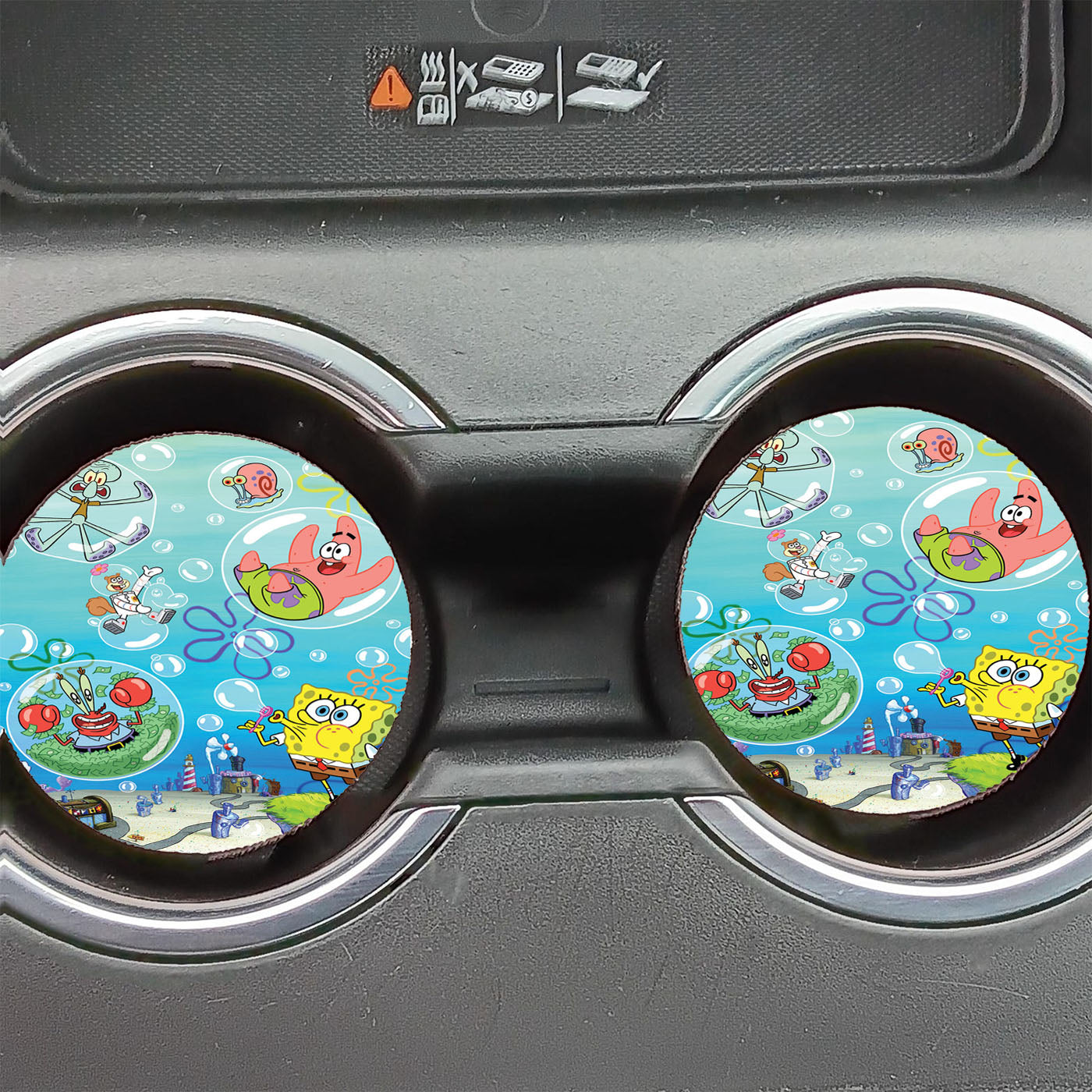 Nickelodeon Spongebob Bubbles Movie Car Coasters