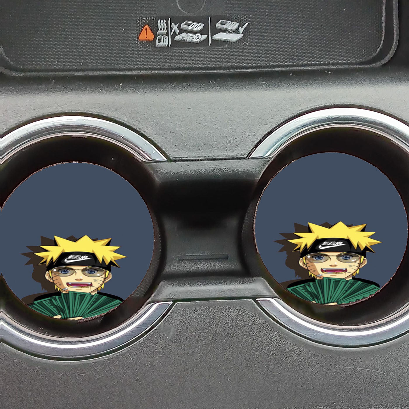 Nike Naruto Car Coasters