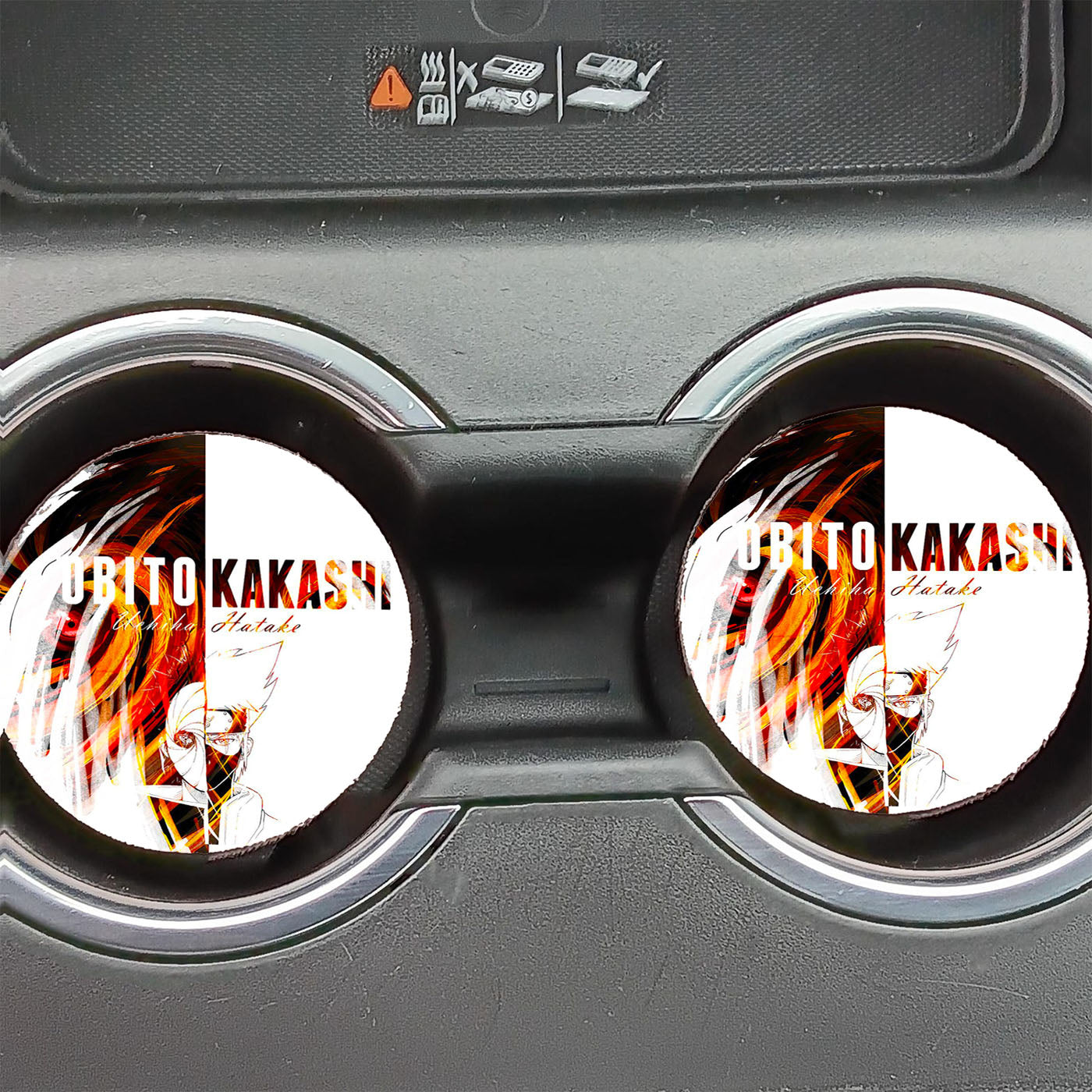 Obito And Kakashi Car Coasters