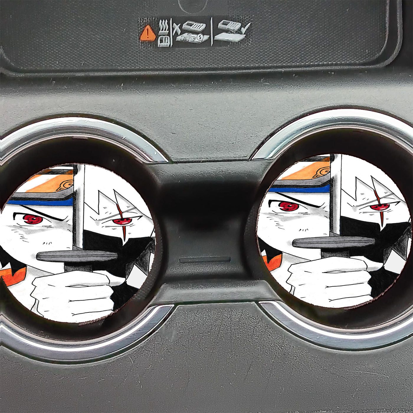 Obito Kakashi Car Coasters