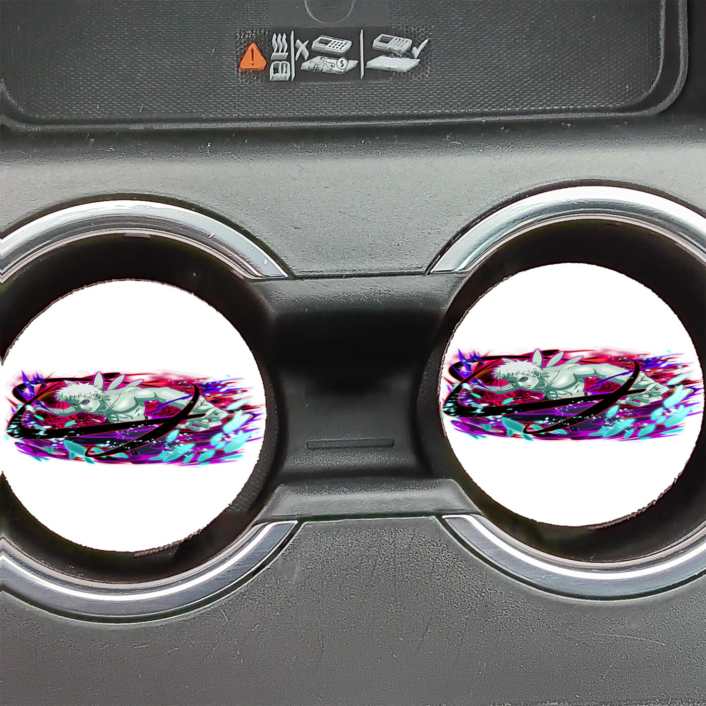 Obito Uchiha Jubi Style Car Coasters