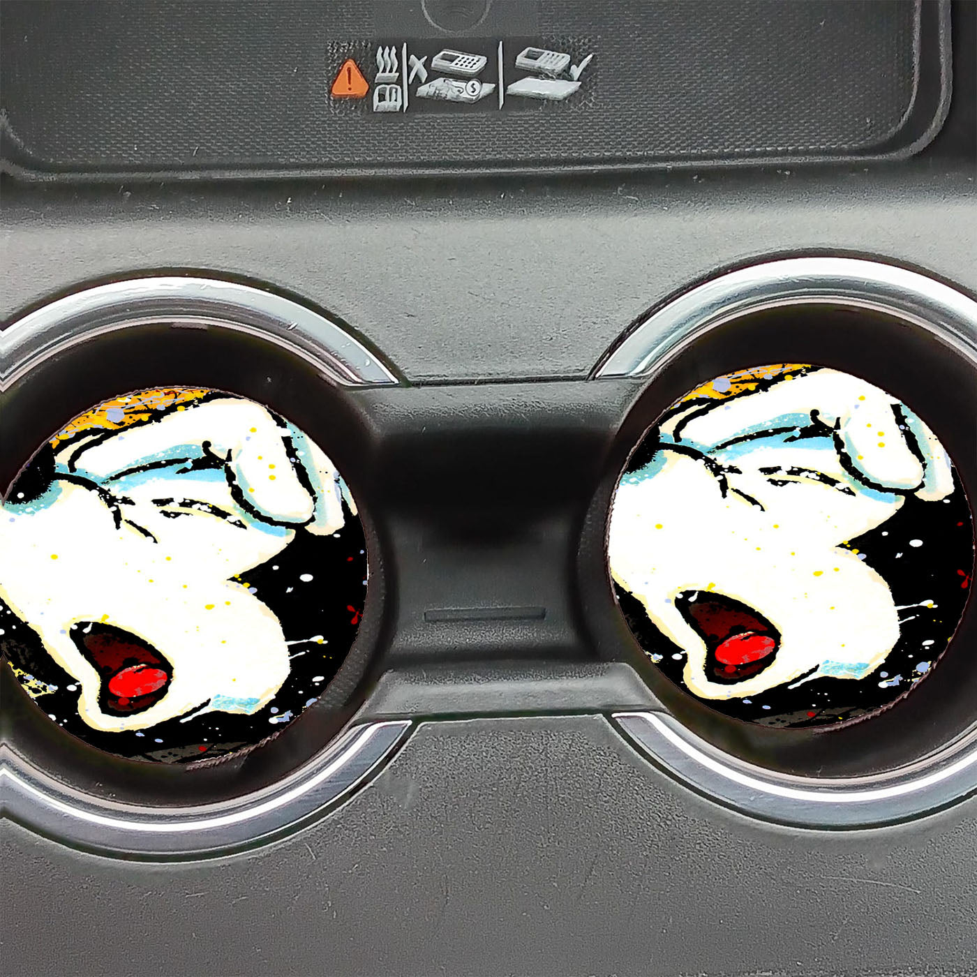 Oh No Disney Mickey Car Coasters