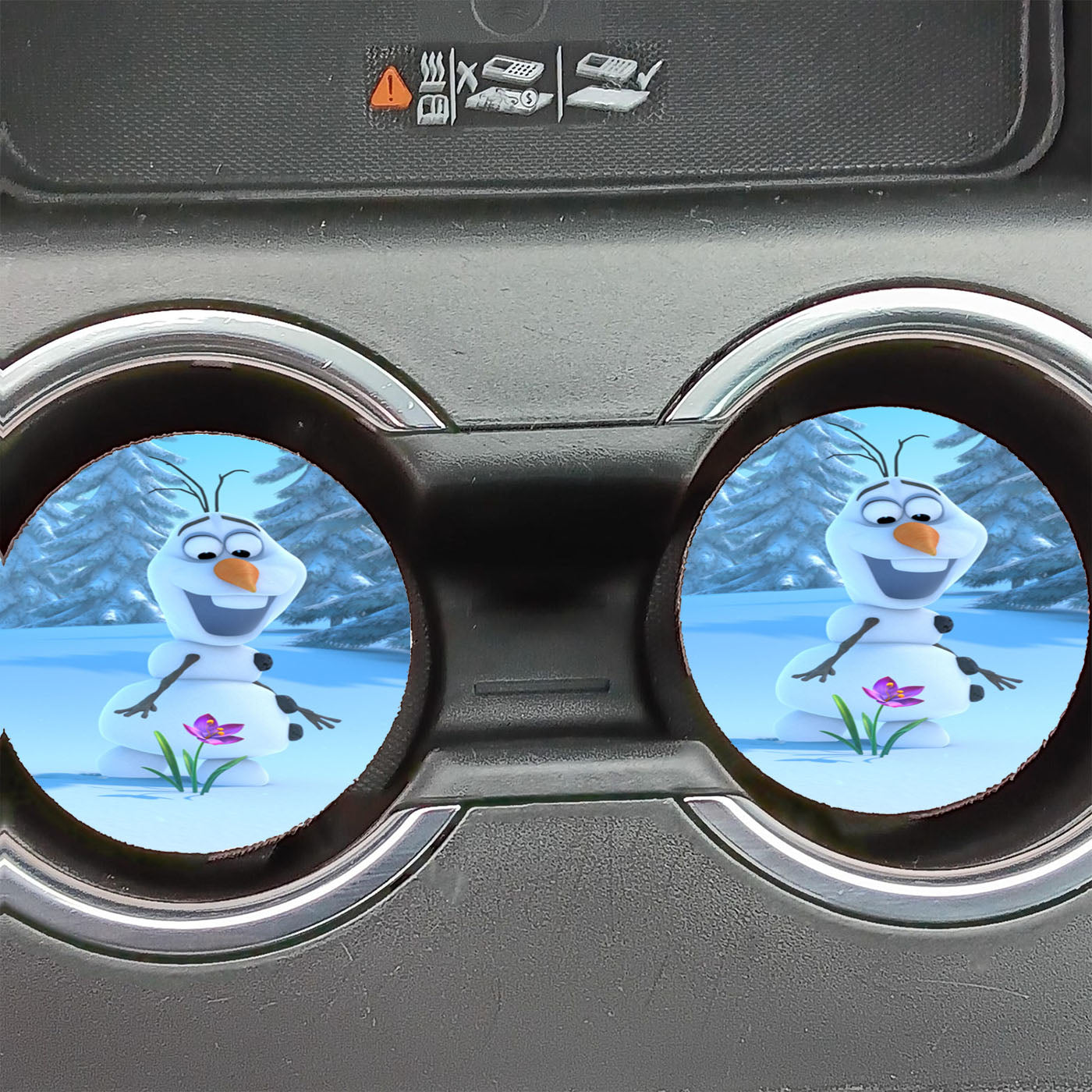 Olaf Disney Frozen Car Coasters