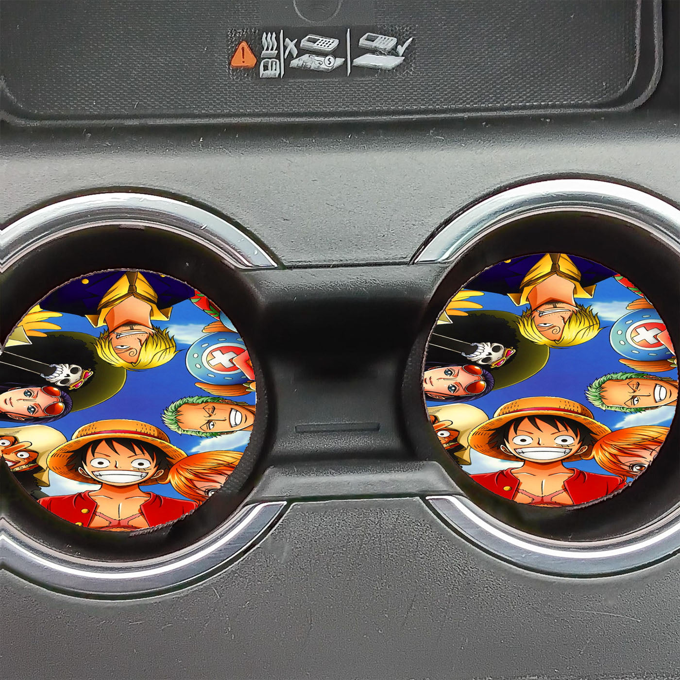One Piece Car Coasters