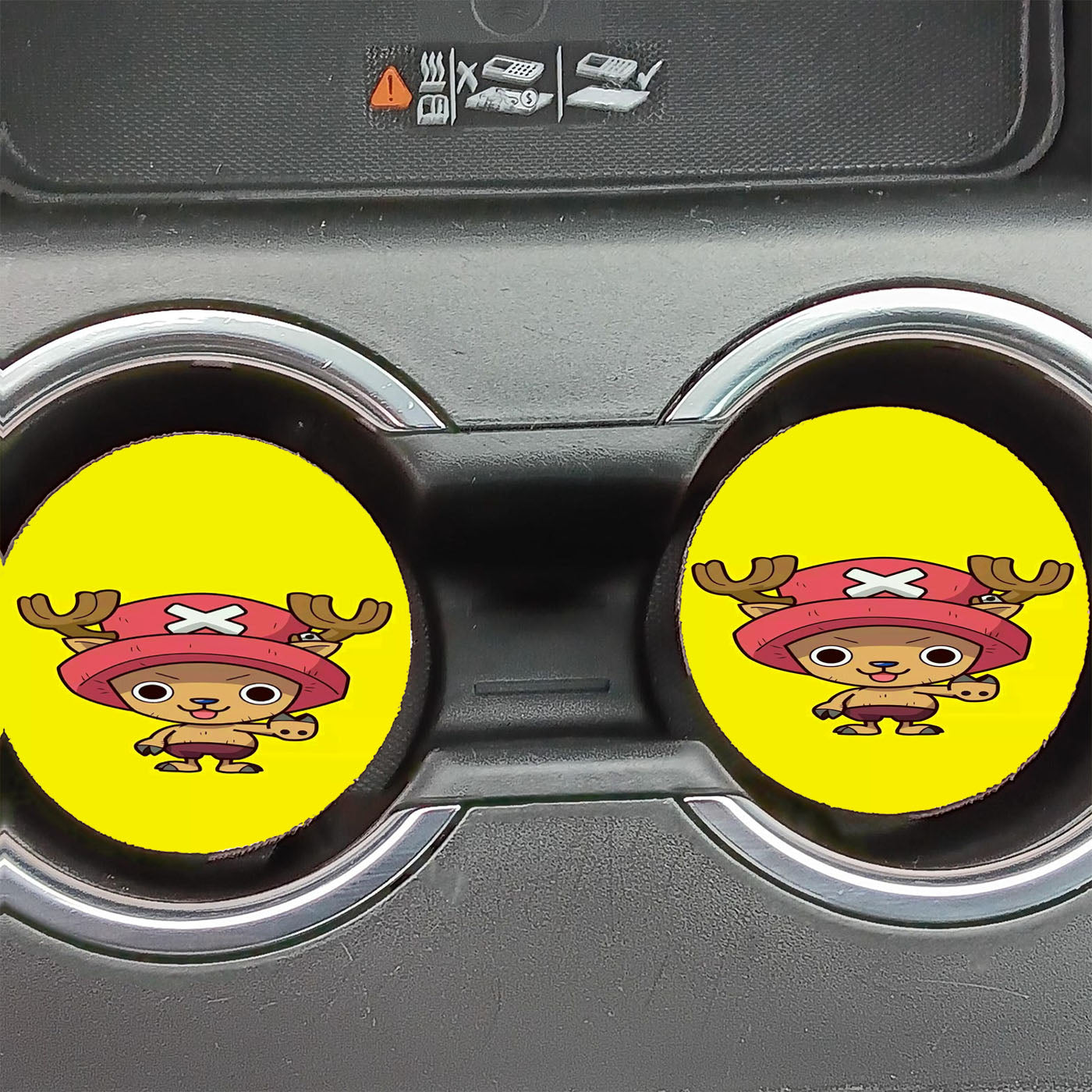 One Piece Chopper Car Coasters